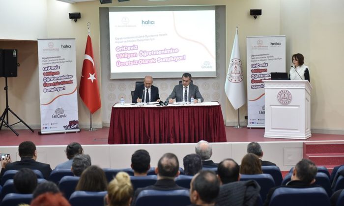 GriCeviz’in 1 Milyon Öğretmenin Kullanımına Açılmasına İlişkin Protokolün İmza Töreni Gerçekleşti