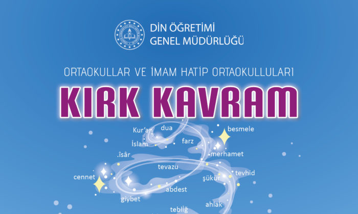 Din Öğretimi Genel Müdürlüğünden 40 Kavram Etkinlikleri