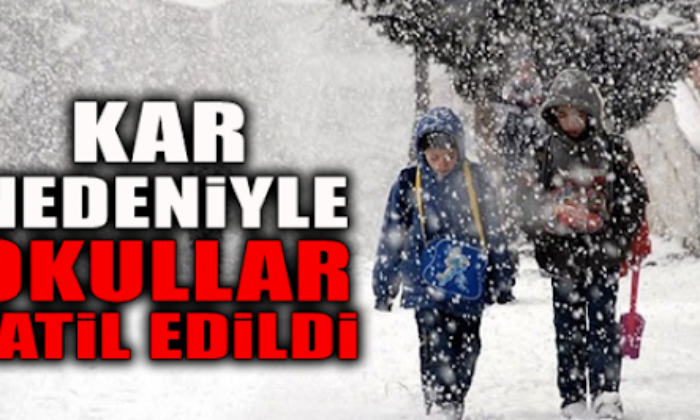 14 Şubat Cuma Günü Eğitime Ara Verilen İl ve İlçeler