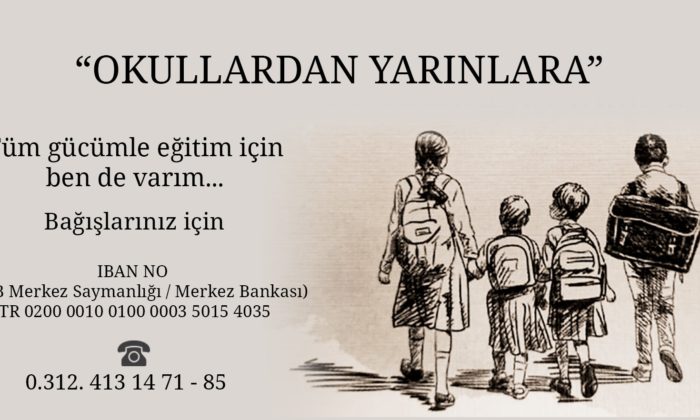 13 Bin Yeni Okul Binası İçin Bağış Kampanyası