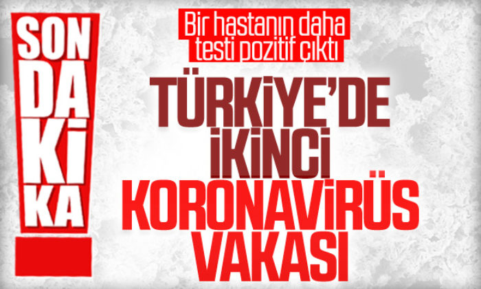 Türkiye’de İkinci Koronavirüs Vakası