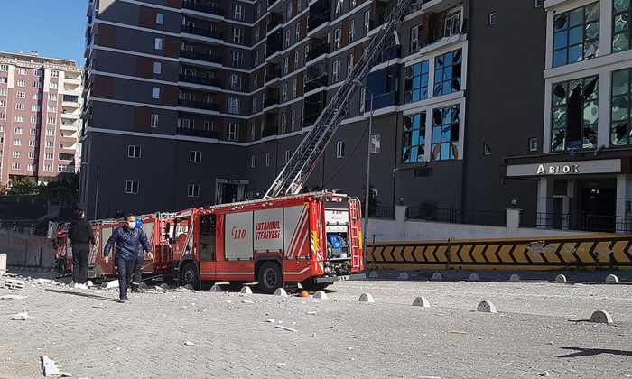 İstanbul’da Bir Binada Patlama Meydana Geldi