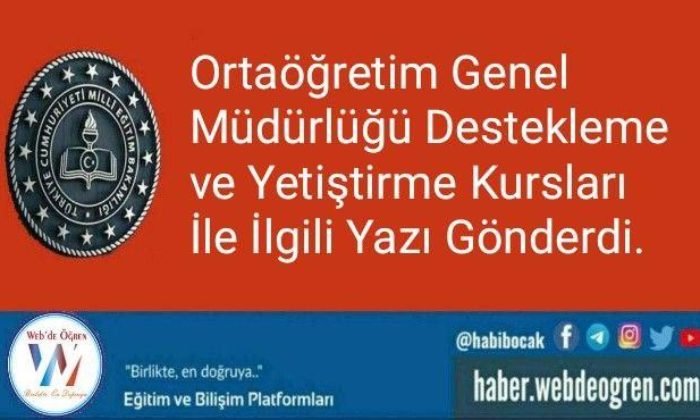 Destekleme ve Yetiştirme Kursları