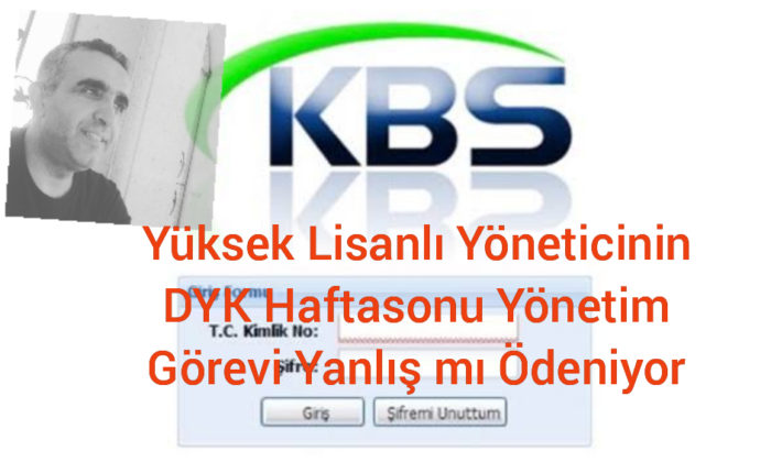 Yüksek Lisanslı Yöneticinin DYK Haftasonu Yönetim Görevi Yanlış Koddan mı Ödeniyor?