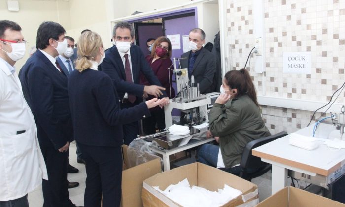 Mesleki ve Teknik Eğitim Kurumları, Salgınla Mücadelede Üretim Üssü Oldu