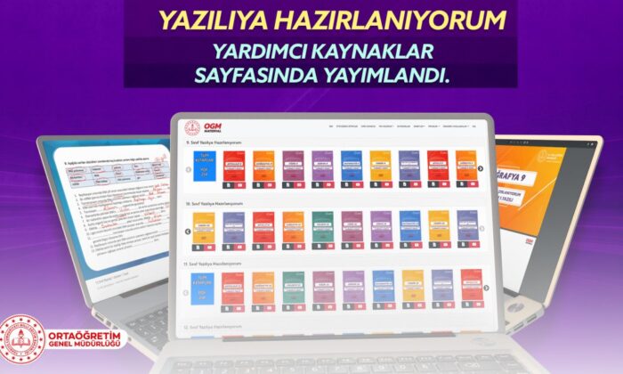 Ortaöğretim Genel Müdürlüğü Tarafından Hazırlanan “Yazılıya Hazırlanıyorum” Yardımcı Kaynak Olarak Yayımlandı