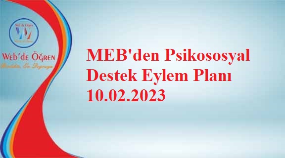 Mebden Psikososyal Destek Eylem Plan Haber Web De Ren