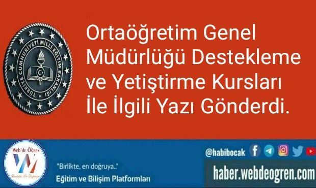 Destekleme ve Yetiştirme Kursları