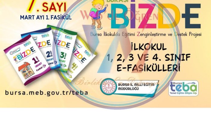 Bursa İl Milli Eğitim Müdürlüğü İlkokul Öğrencileri İçin “Burası BİZDE” e-fasikülleri Yayınladı.