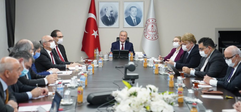 Millî Eğitim Bakanlığı ve UNICEF’in 2021-2022 Çalışma Planı Toplantısı Çevrim İçi Yapıldı