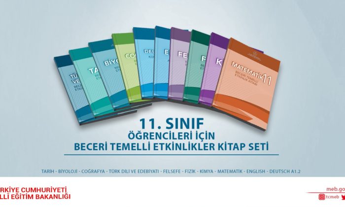 Milli Eğitim Bakanlığı 11. Sınıf Öğrencileri İçin Beceri Temelli Etkinlikler Kitap Seti Yayımlandı.