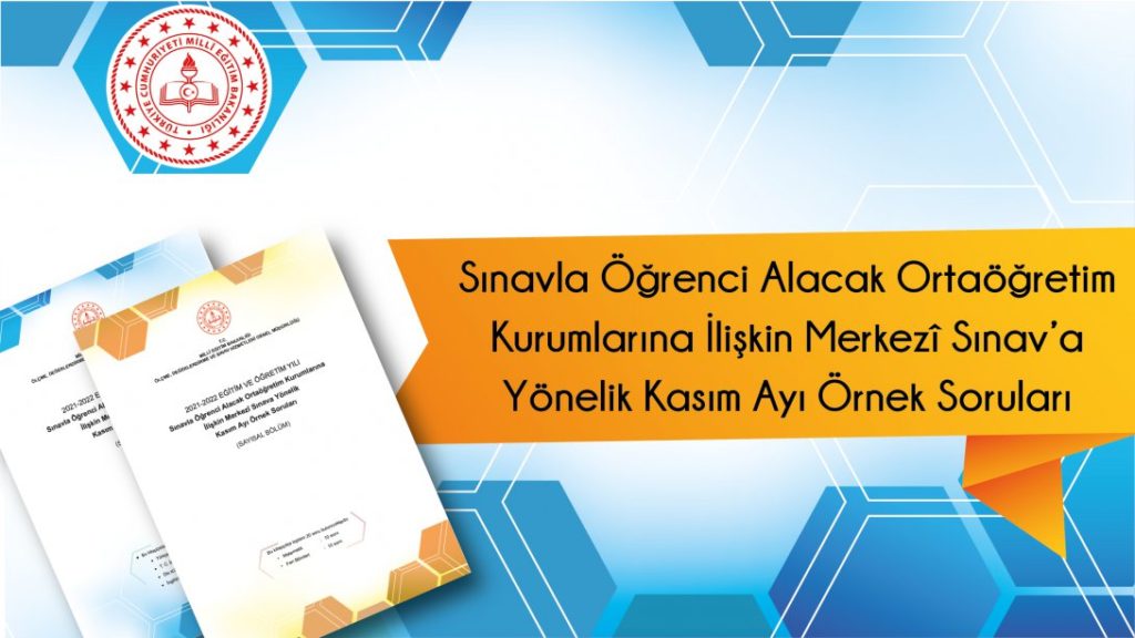2021 LGS Kasım Ayı Çalışma Soruları Yayımlandı.