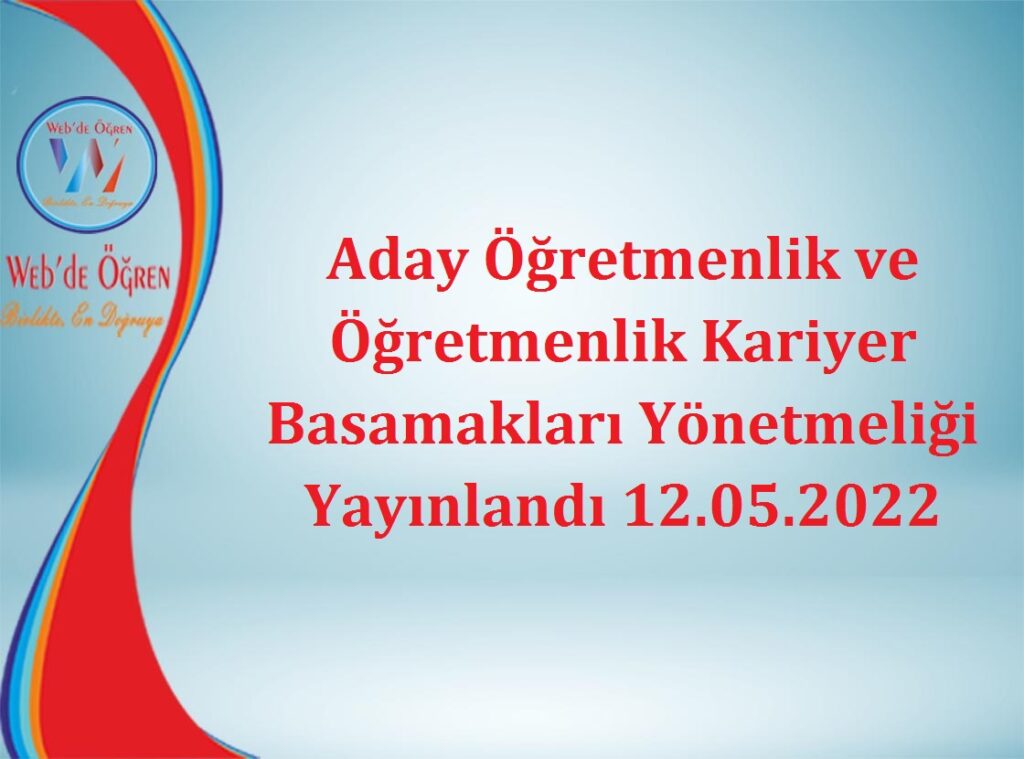 Aday Öğretmenlik Ve Öğretmenlik Kariyer Basamakları Yönetmeliği ...