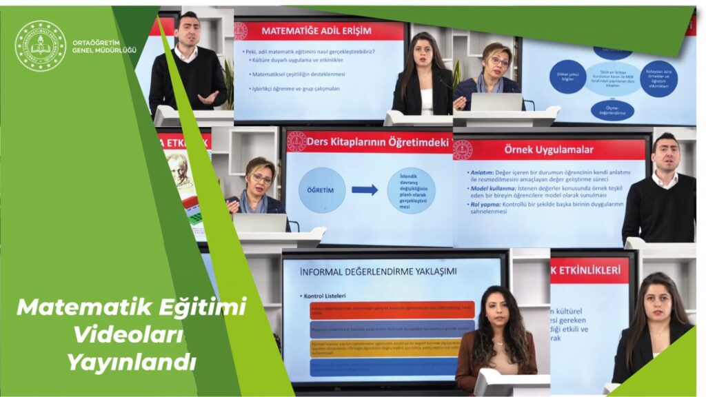 MEB Matematik Eğitim Videoları Yayımlandı.