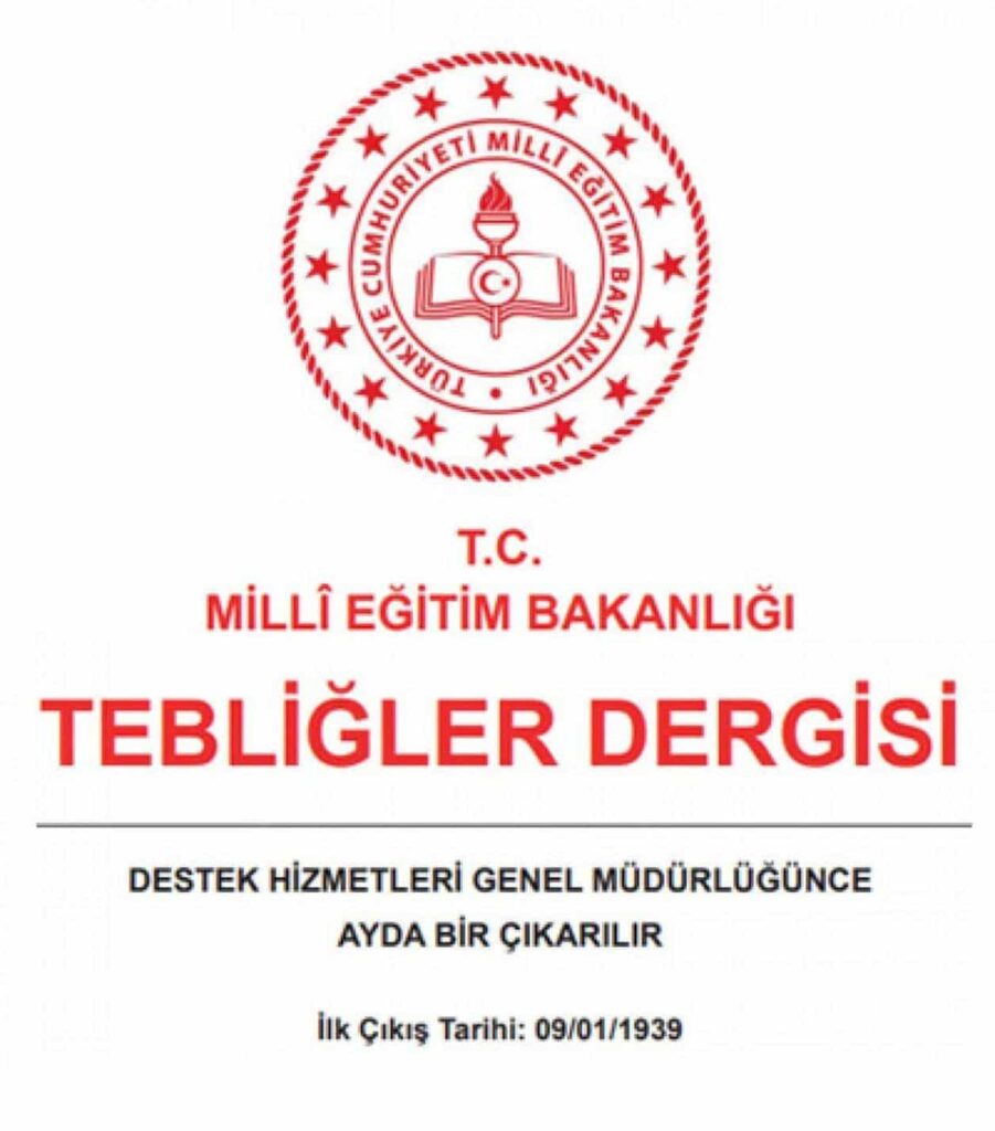 Tüm Kademelerde, Öğretmenlik Atama Alanlarında, Ders Çizelgeleri, Çerçeve Programlarını İçeren Tebliğler Dergisi Yayımlandı.