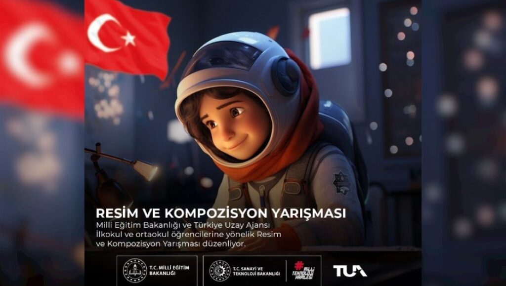 “Sıradaki Astronot Kim Olacak?” Resim ve Kompozisyon Yarışması