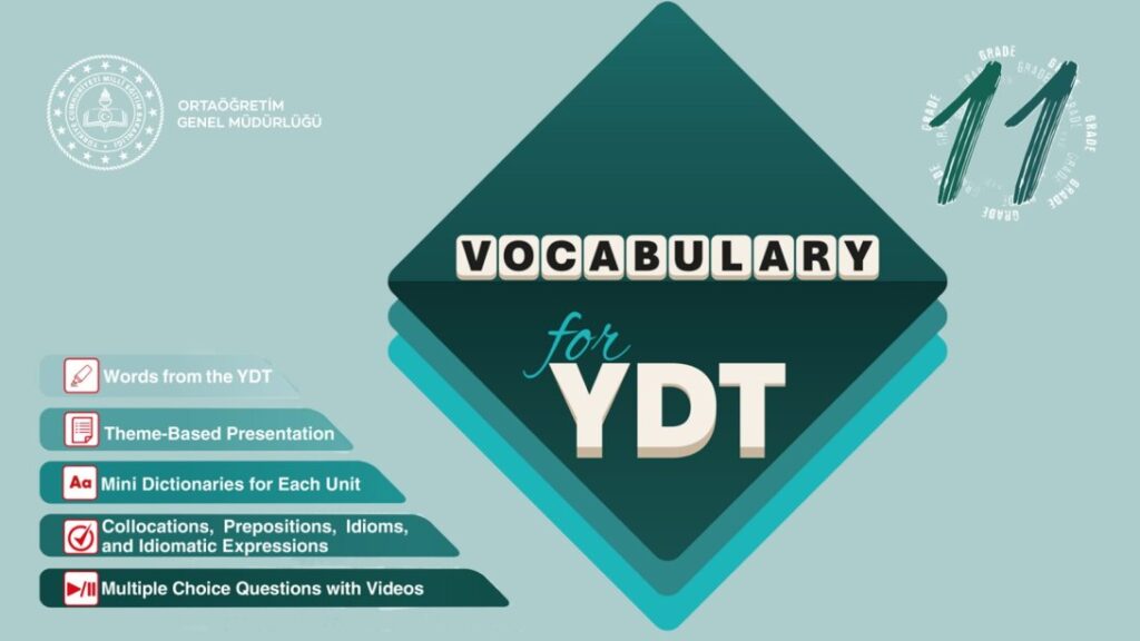 ‘Vocabulary For Ydt Grade 11’ Kitabı Yayımlandı