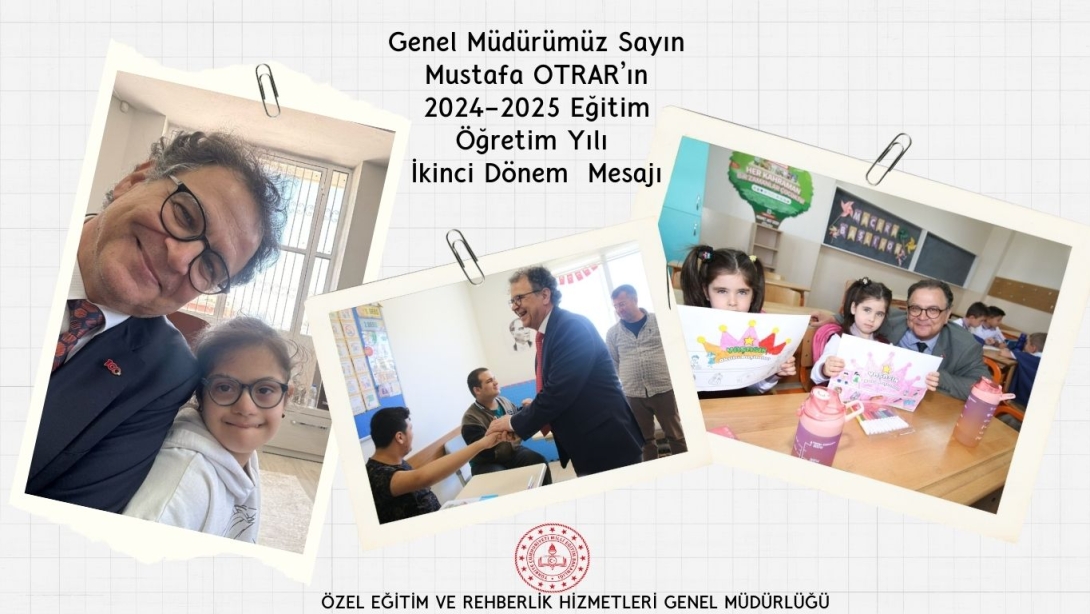 Genel Müdürümüz Sayın Mustafa OTRAR
