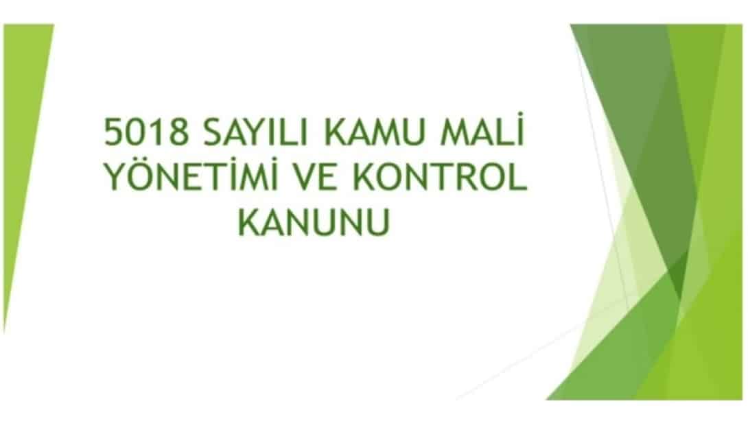 "Kamu Mali Yönetimi" Konulu Çevrim İçi Seminer Düzenlendi