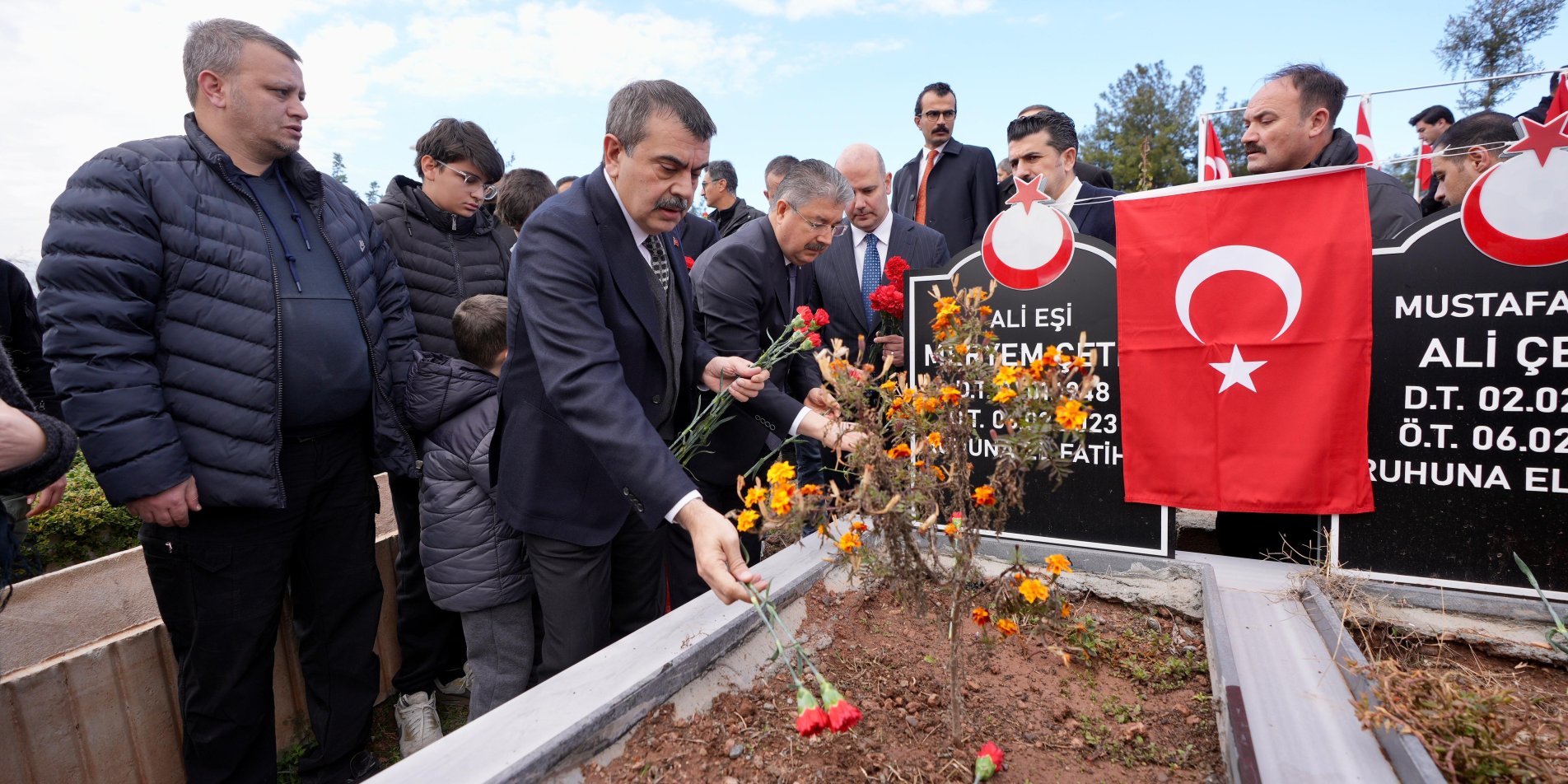 BAKAN TEKİN, 6 ŞUBAT DEPREMLERİNİN İKİNCİ YILI DOLAYISIYLA OSMANİYE