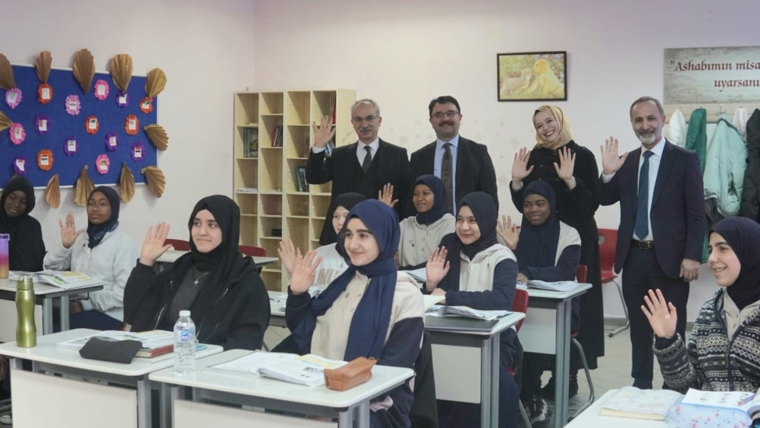 Genel Müdürümüz Dr. Ahmet İşleyen Uluslararası Millî İrade Kız AİHL