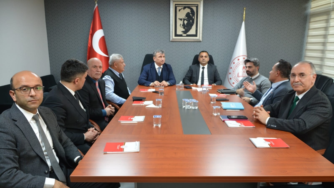 Genel Müdürümüz Fethullah GÜNER KKTC Bayındırlık ve Ulaştırma Bakanlığı Trafik Dairesi Genel Müdürü Ahmet AYDIN İle Görüştü