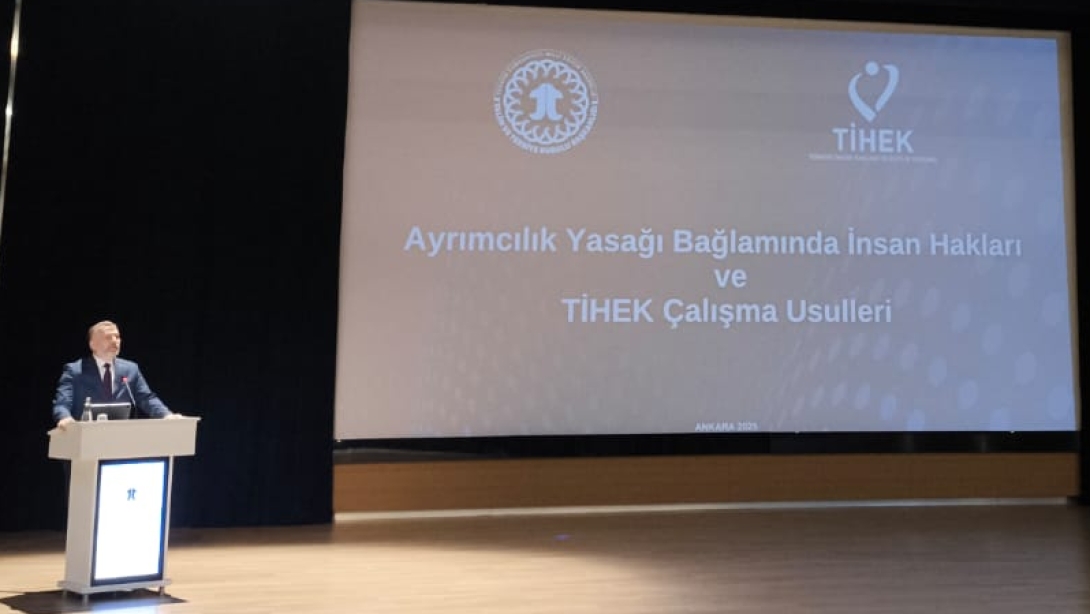 Ayrımcılık Yasağı Bağlamında İnsan Hakları ve TİHEK Çalışma Usulleri Eğitimi