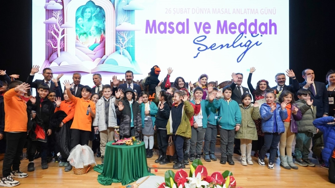 "DÜNYA MASAL ANLATMA GÜNÜ"NDE ÇOCUKLAR İÇİN "MASAL VE MEDDAH ŞENLİĞİ" DÜZENLENDİ.
