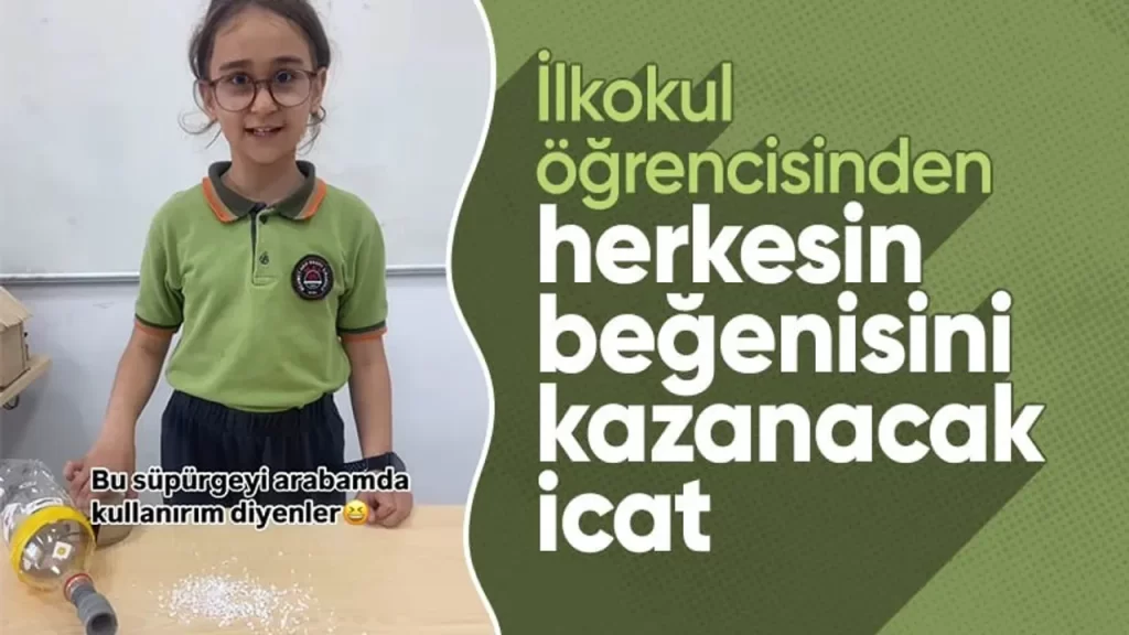 Manisa’da Küçük Mucitten Sessiz El Süpürgesi: “İşine Bak Dyson”