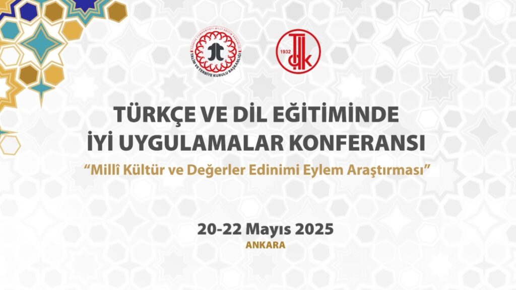 “Türkçe Ve Dil Eğitiminde İyi Uygulamalar Konferansı” Düzenlenecek
