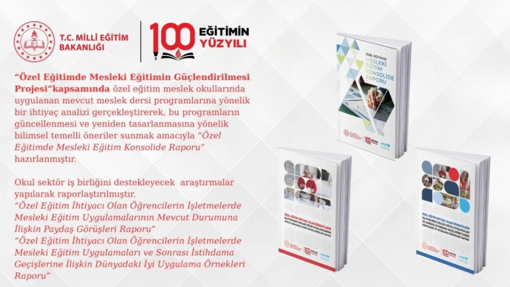 Özel Eğitimde Mesleki Eğitimin Güçlendirilmesi