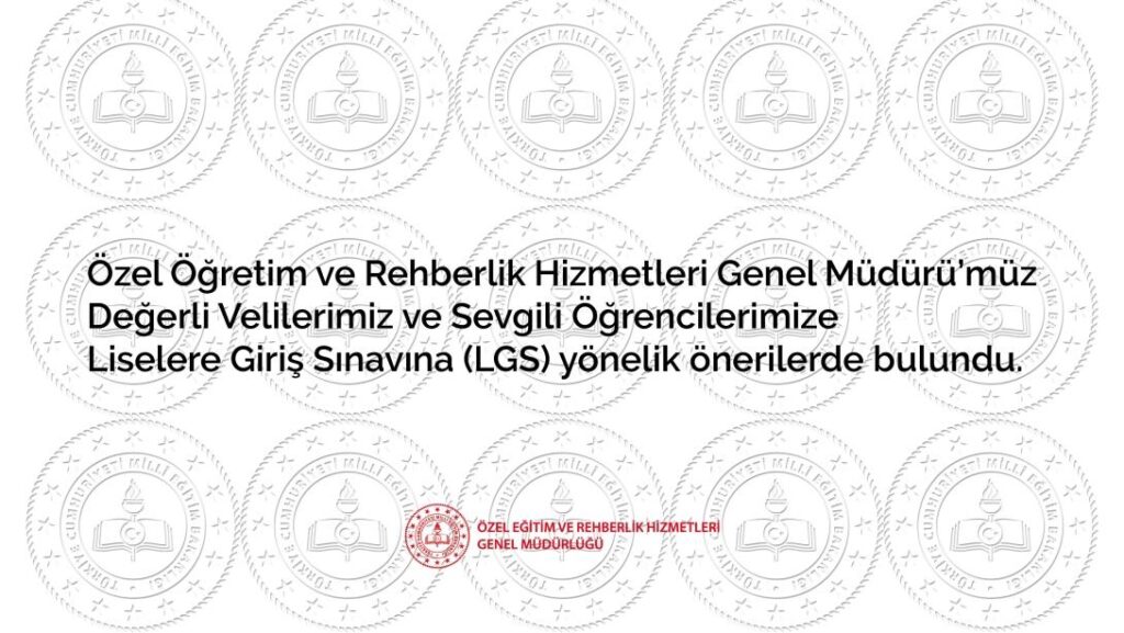 LGS 2025 İçin Geri Sayım Başladı!