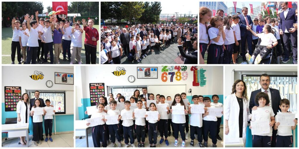 Bakan Tekin, Öğrencilerin Karne Heyecanını Paylaştı