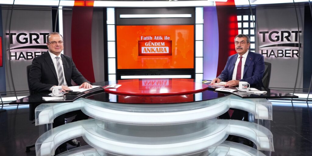Bakan Tekin, TGRT Canlı Yayınında Soruları Yanıtladı