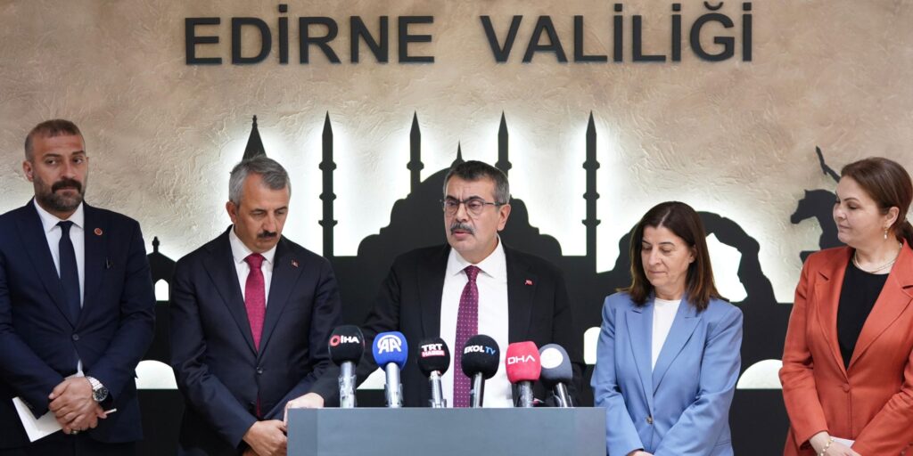 Millî Eğitim Bakanı Yusuf TEKİN Başkanlığında Edirne İl Eğitim Değerlendirme Toplantısı Yapıldı