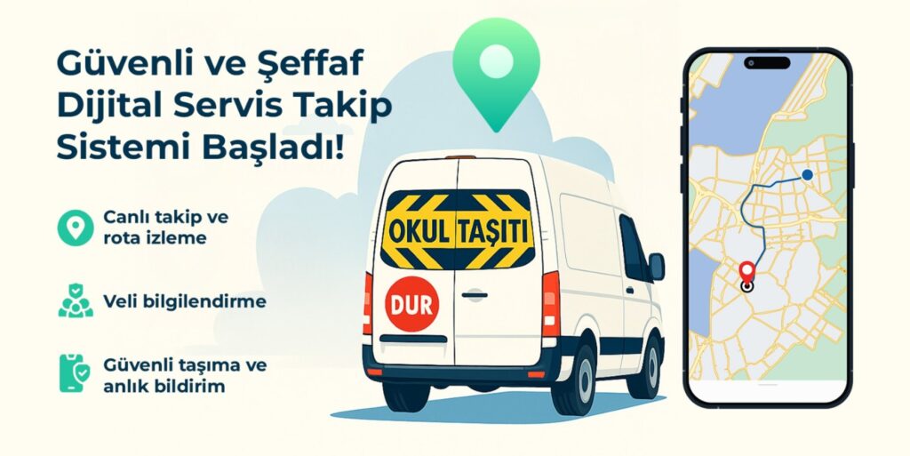 Taşımalı Eğitim Hizmetinde Dijital Takip Dönemi Başladı