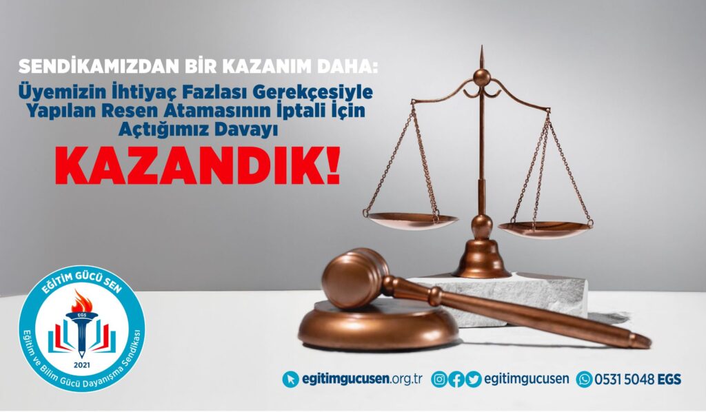 Öğretmenlerin Re’sen Atamasına Mahkemeden İptal Kararı Çıktı
