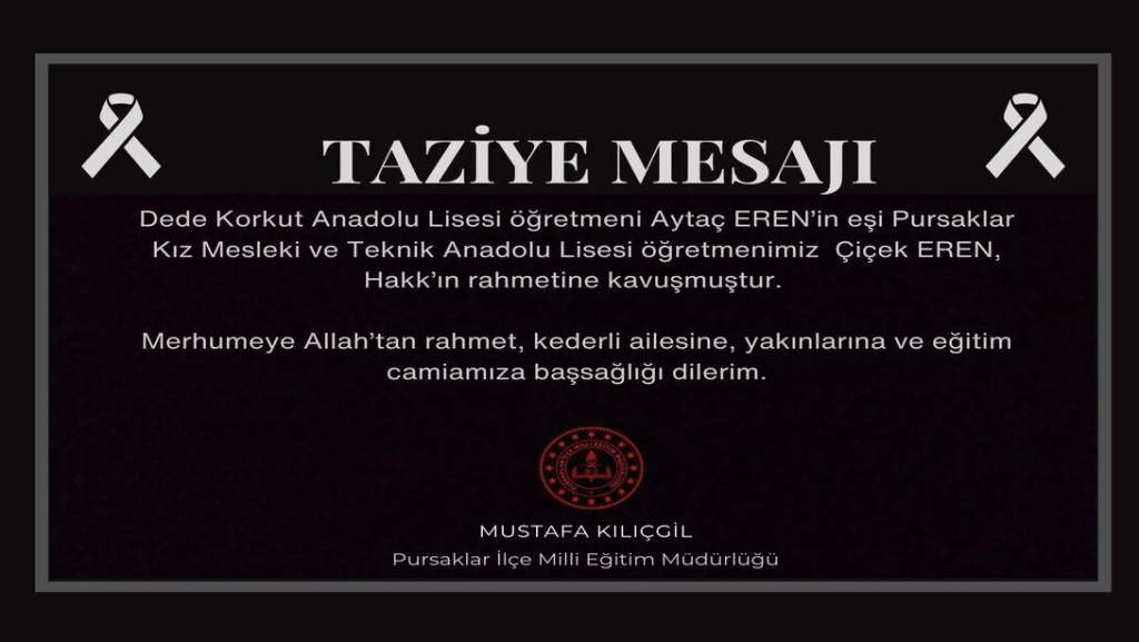 Öğretmen Hastalığa Yenik Düştü